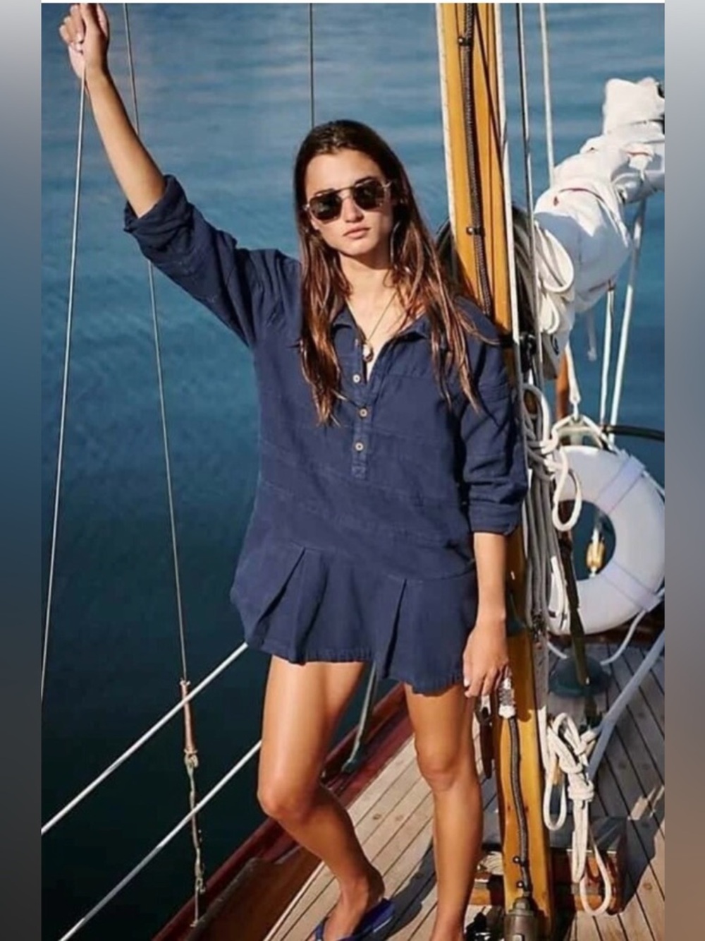 Free People Checkin In Mini Dress